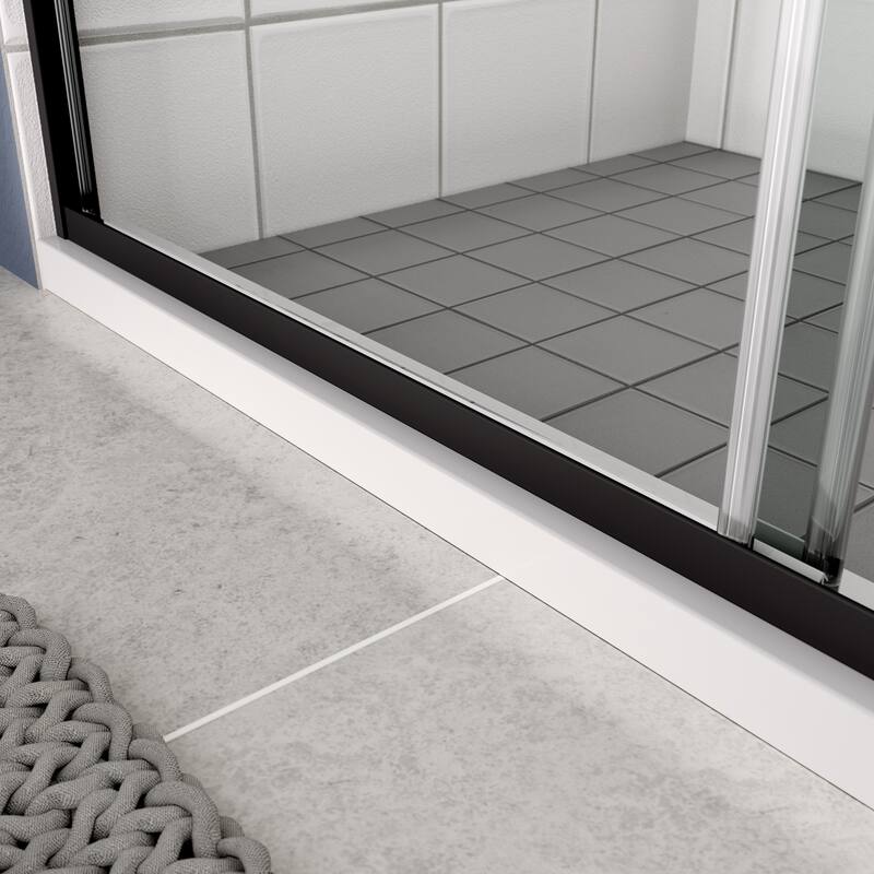 Sliding door, with 1/4" tempered glass