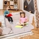 preview thumbnail 28 of 28, Costway Kids Modular Play Couch Play Set with Suede Fabric Cover - See Details