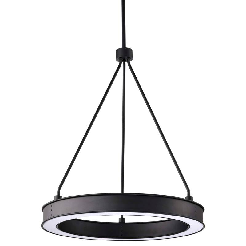 Nuvo Lighting 62/2261 Longford 21" Wide Pendant - Textured Black