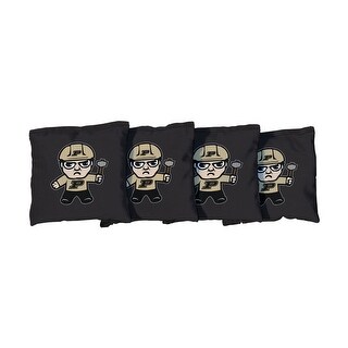 Purdue University Boilermakers Tokyodachi Black Cornhole Bags