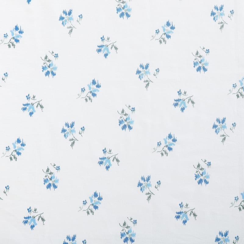 Stone Cottage Sketchy Ditsy Blue Cotton Reversible Duvet Cover Set