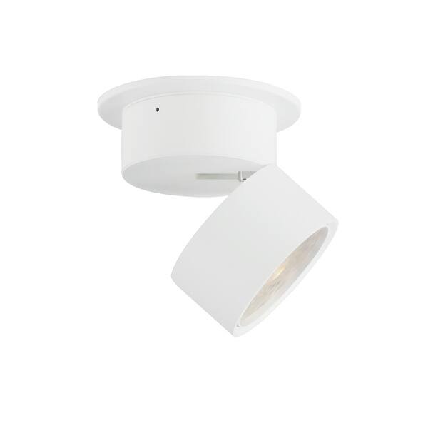 slide 2 of 7, Maxim 86242 Swinger 6" Wide LED Semi-Flush Ceiling Fixture - 3000K, White