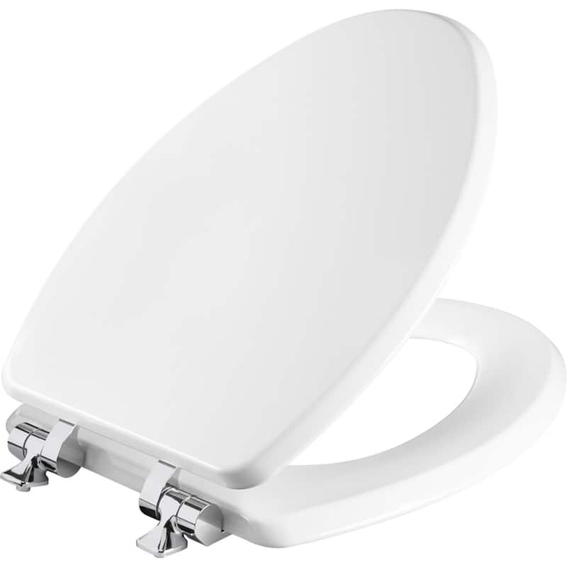 Bemis 126CHSLA Mayfair Benton Elongated Enameled Wood Closed-Front - White