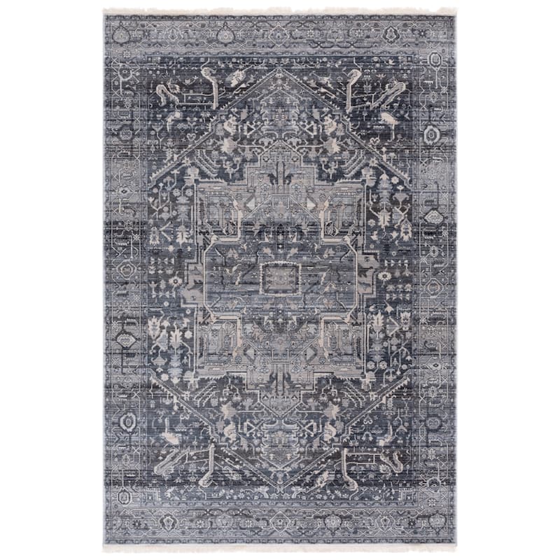 SAFAVIEH Vintage Persian Ariete Oriental Distressed Rug - 5' x 7'6" - Grey/Charcoal