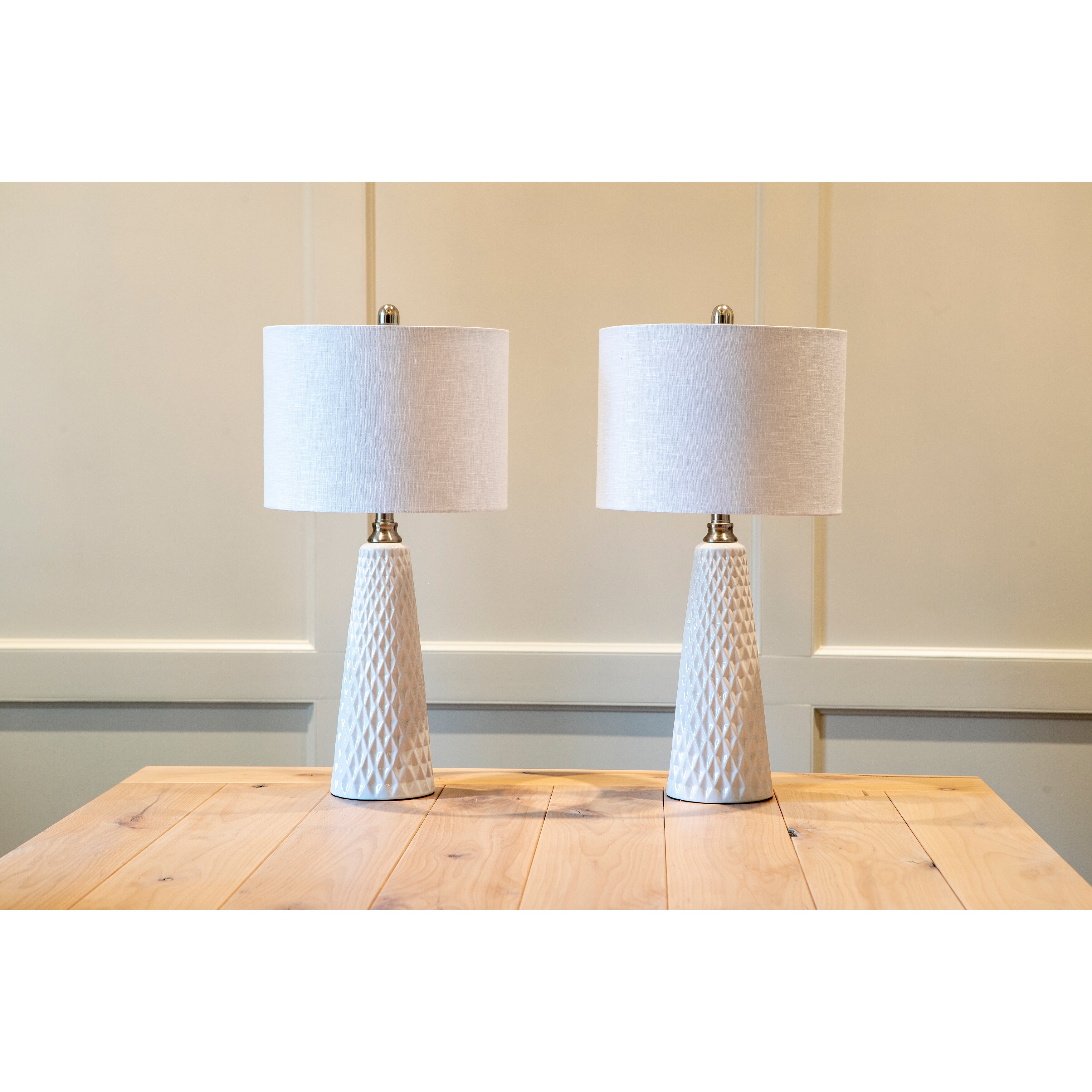 Jameson textured ceramic table lamps new arrivals