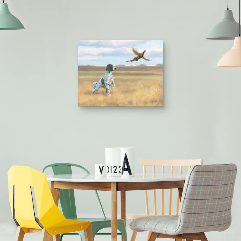 On Point by James Wiens Canvas Art Print