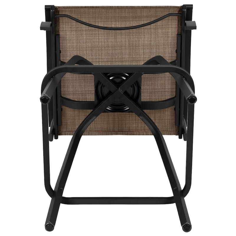 30" All-Weather Patio Swivel Outdoor Stools, Set of 2 - Garden Chair