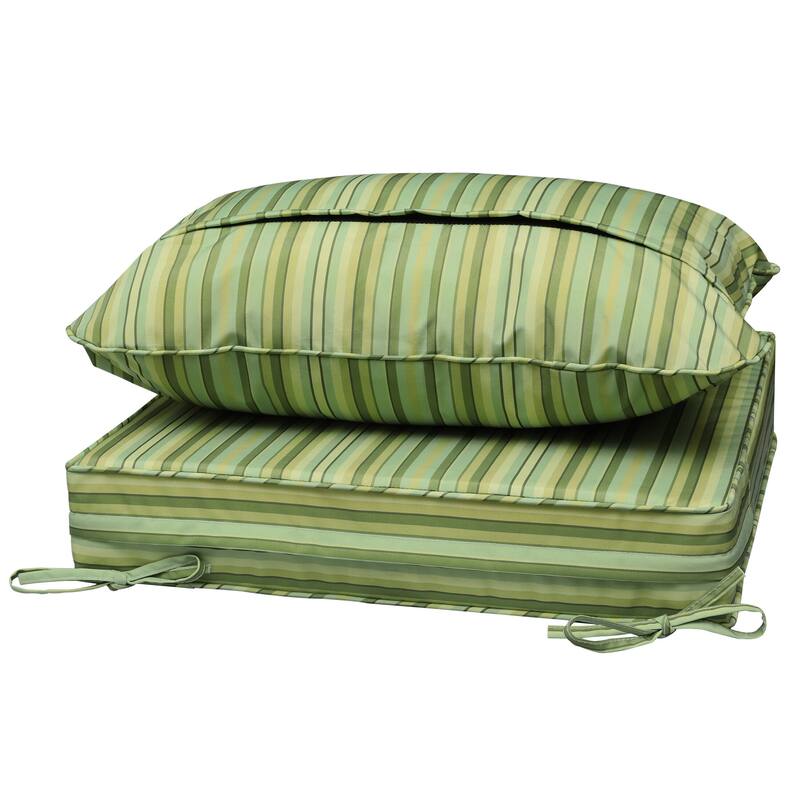 Waterproof Outdoor Deep Seat Cushion Set for Patio Furniture and Chairs