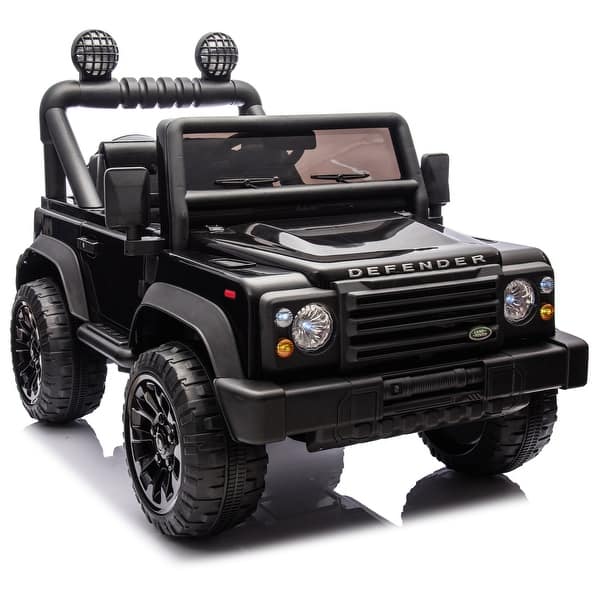 slide 2 of 36, 24V Land Rover Defender Ride-On for Kids, Dual Motors, Remote Control, Bluetooth, Ages 3-7