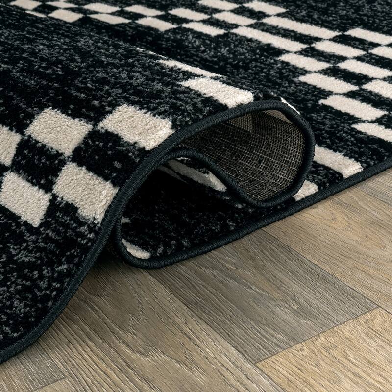 Southwestern Geometric Durable Area Rug, Perfect for Any Room