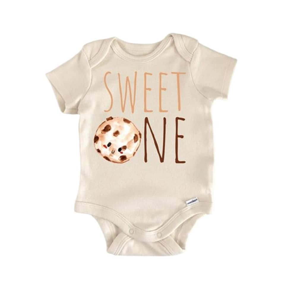Sweet One Cookie 1st Birthday - Baby Boy Girl Clothes Infant Bodysuit Funny Cute