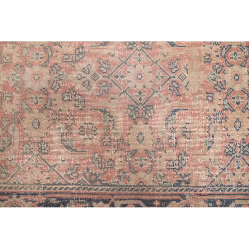 ECARPETGALLERY Hand-knotted Antalya Vintage Copper Wool Rug - 2'4 x 8'10