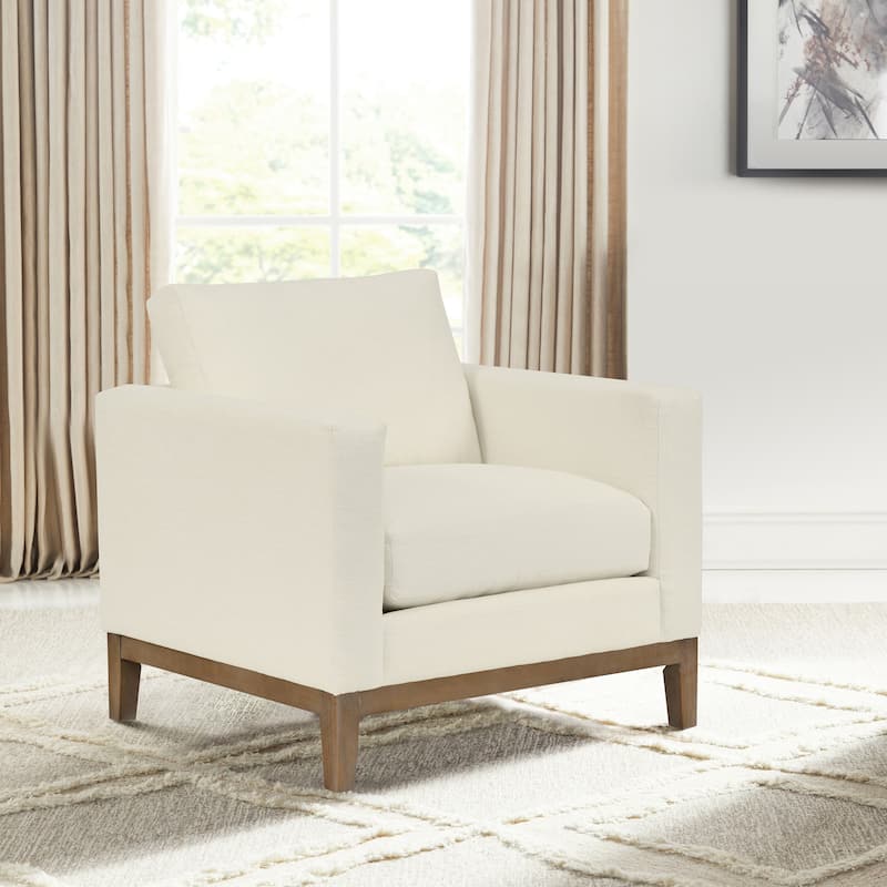 Donna Upholstered Accent Chair - Sugar