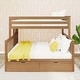 preview thumbnail 5 of 25, Max and Lily Twin over Full Bunk Bed with Ladder and Storage Drawers