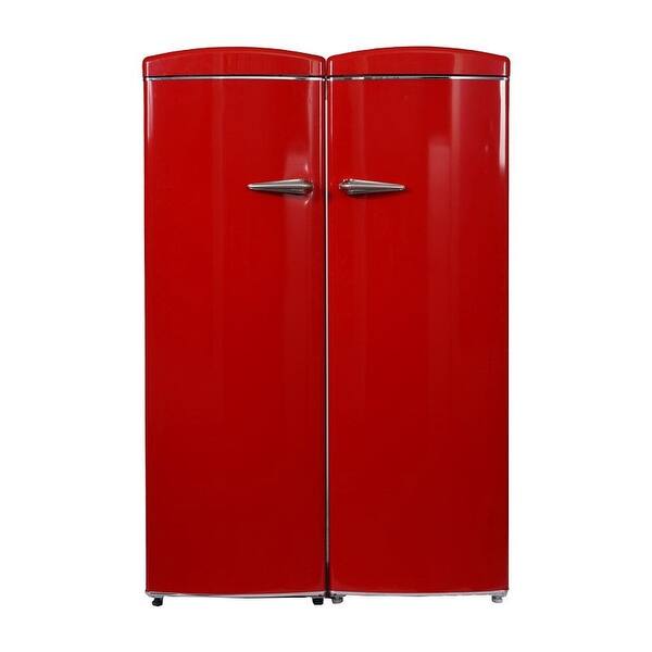 Retro Vintage Refrigerator and Freezer Set Bed Bath & Beyond 36027103