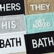 preview thumbnail 6 of 59, Jean Pierre Novelty Cotton Bath Rug - 21"x34" - "His" & "Hers"