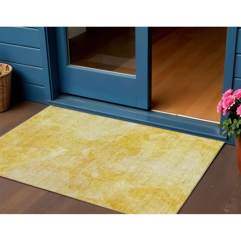 HomeRoots Nautical Transitional Rectangle Outdoor Rug - 3' x 5'