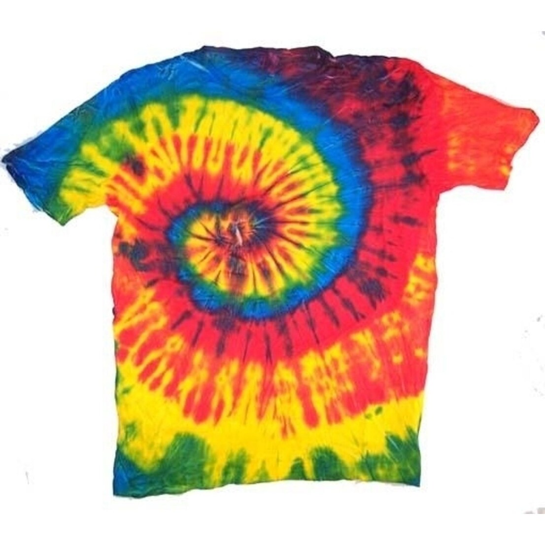 Shop Adult Small Slim Fit Rainbow Colored Tie Dye Tee Shirt 2 Mens
