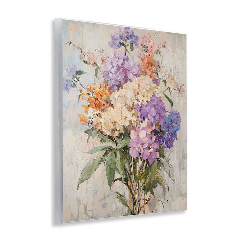 Stupell Abstract Hydrangea Clusters Wall Plaque Art Design By Franklyn Gregory