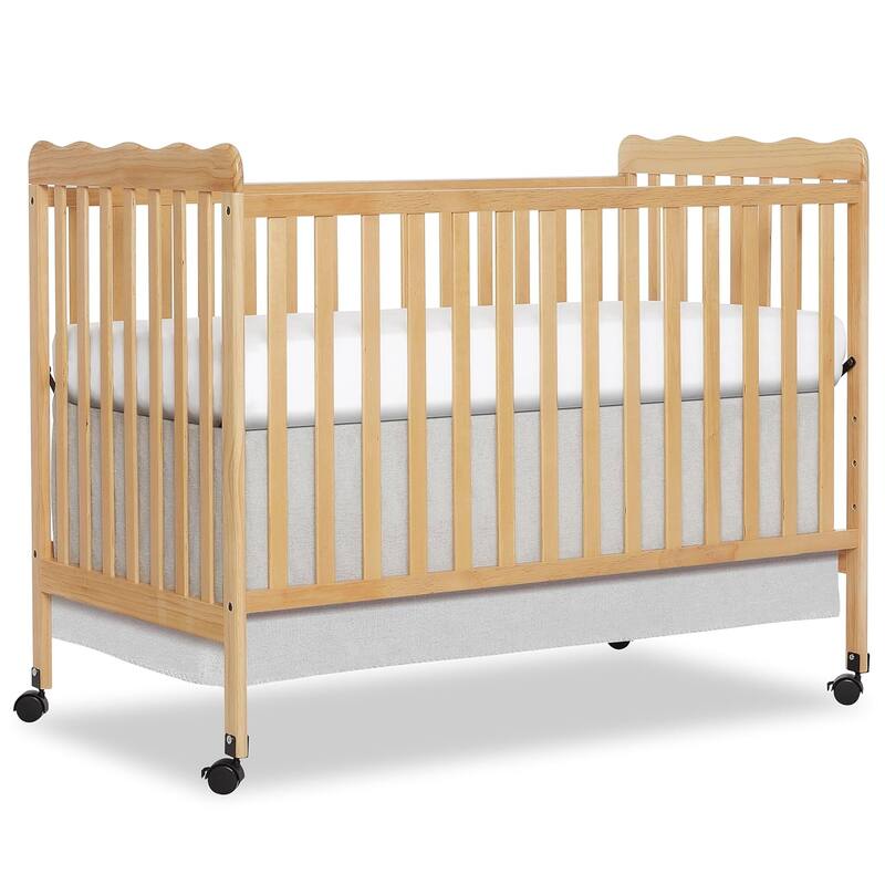 Dream On Me Natural Wood 2-in-1 Classic Convertible Crib - Natural