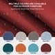 preview thumbnail 20 of 121, Gymojoy 24"x22"x6" Patio Thick Cushions & Pillows Set - Deep Seat Indoor/Outdoor Water & Fade Resistant