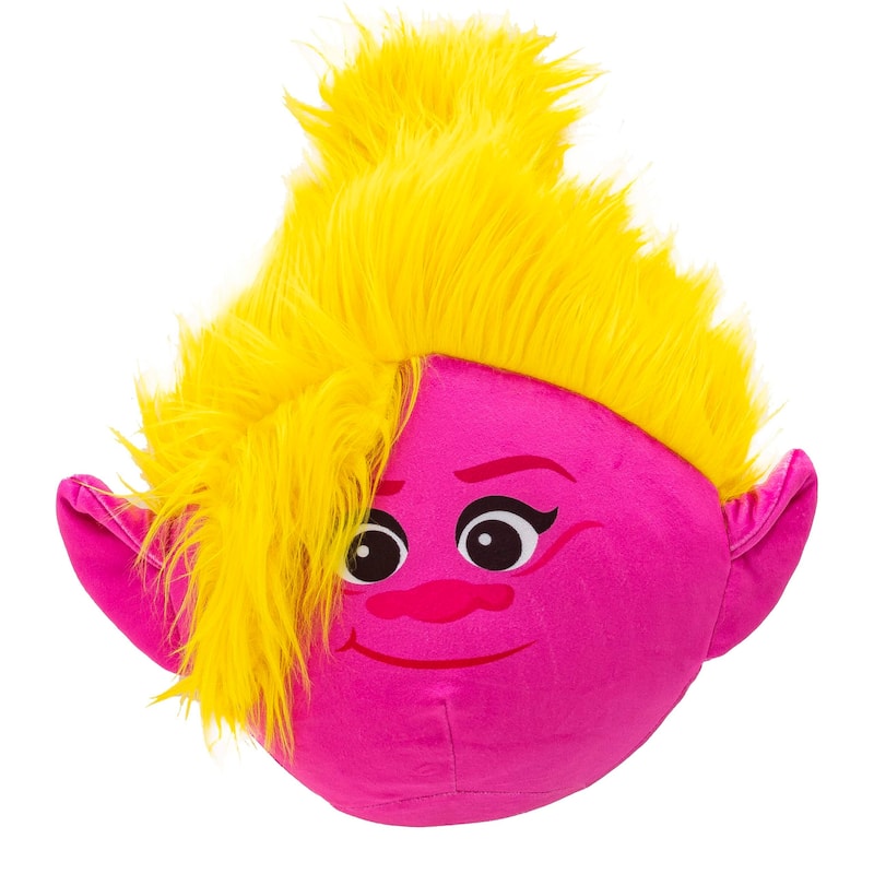 Trolls 3 Viva Travel Cloud Pillow - 11" - Pink