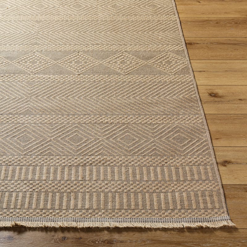 Livabliss Transitional Mystery Medallion Washable Area Rug