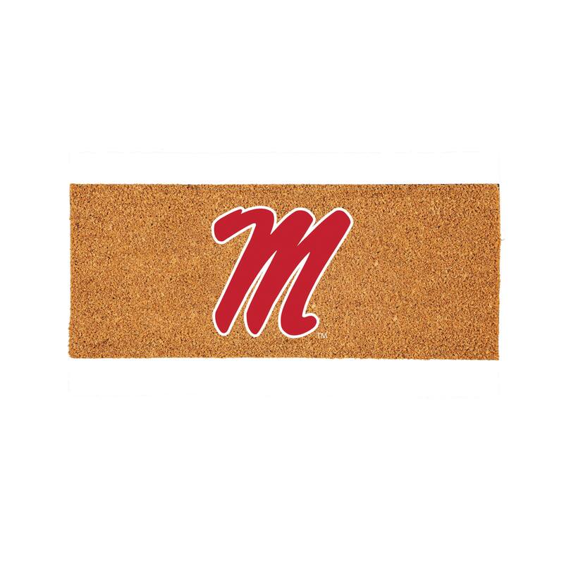 University of Mississippi Full Color Indoor/Outdoor Coir Mat