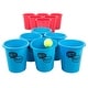 preview thumbnail 5 of 5, Giant Yard Pong Outdoor Game Set for the Whole Family – 12 Buckets, 2 Balls, and Carrying Tote by Hey! Play!