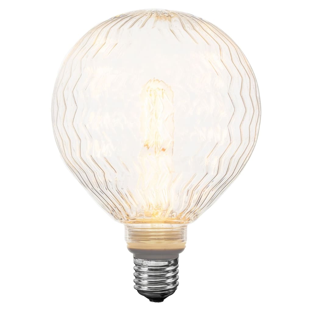 Festive Living LED G125 + T25 Bulb Indoor/Outdoor Covered Edison Bulbs, E26 Base - Large