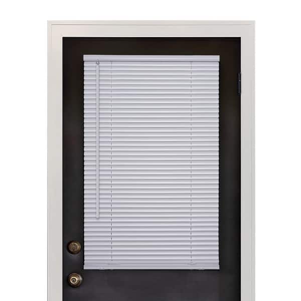 1-Inch Mini Blinds – Light Filtering, White, Cordless – Multiple Sizes – Vinyl Material