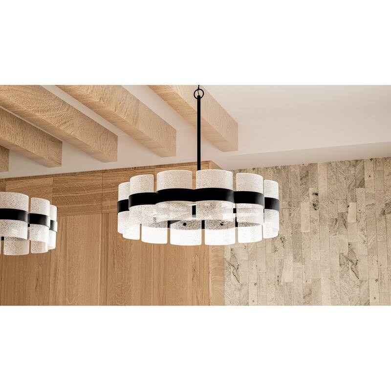 Sweeney 6-Light Matte Black Pendant