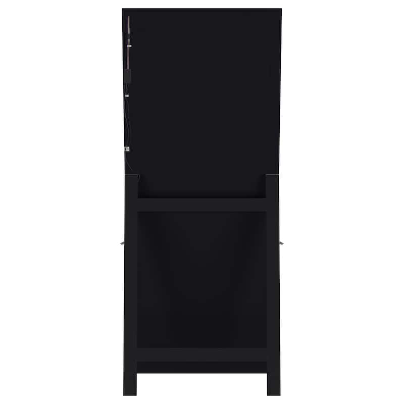 Windrose 28 x 67 Inch Tempered LED Standing Mirror