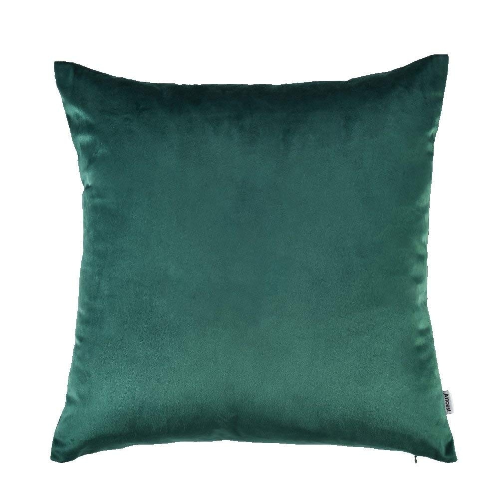 green velvet pillowcase