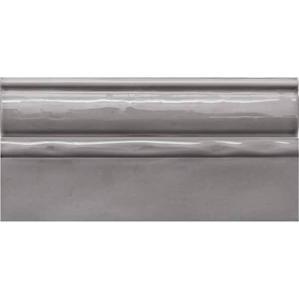 The Tile Life Chelsea 10 X 2 Ceramic Chair Rail Tile Trim 10 X 2 Of 1 Overstock 34159819