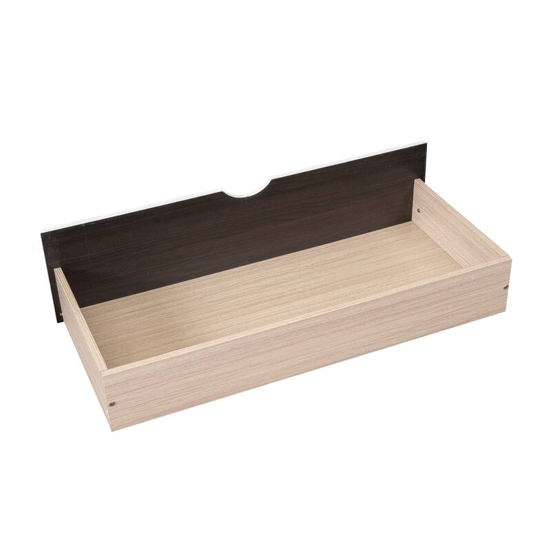 Solid Pine Twin Daybed with Drawers, Multi-Functional Bed and Sofa for Bedroom or Living Room