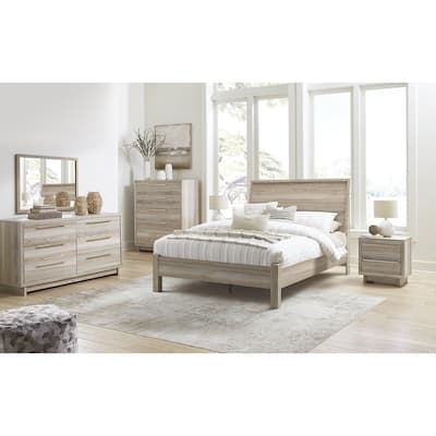 Signature Design by Ashley Hasbrick Brown Panel Headboard