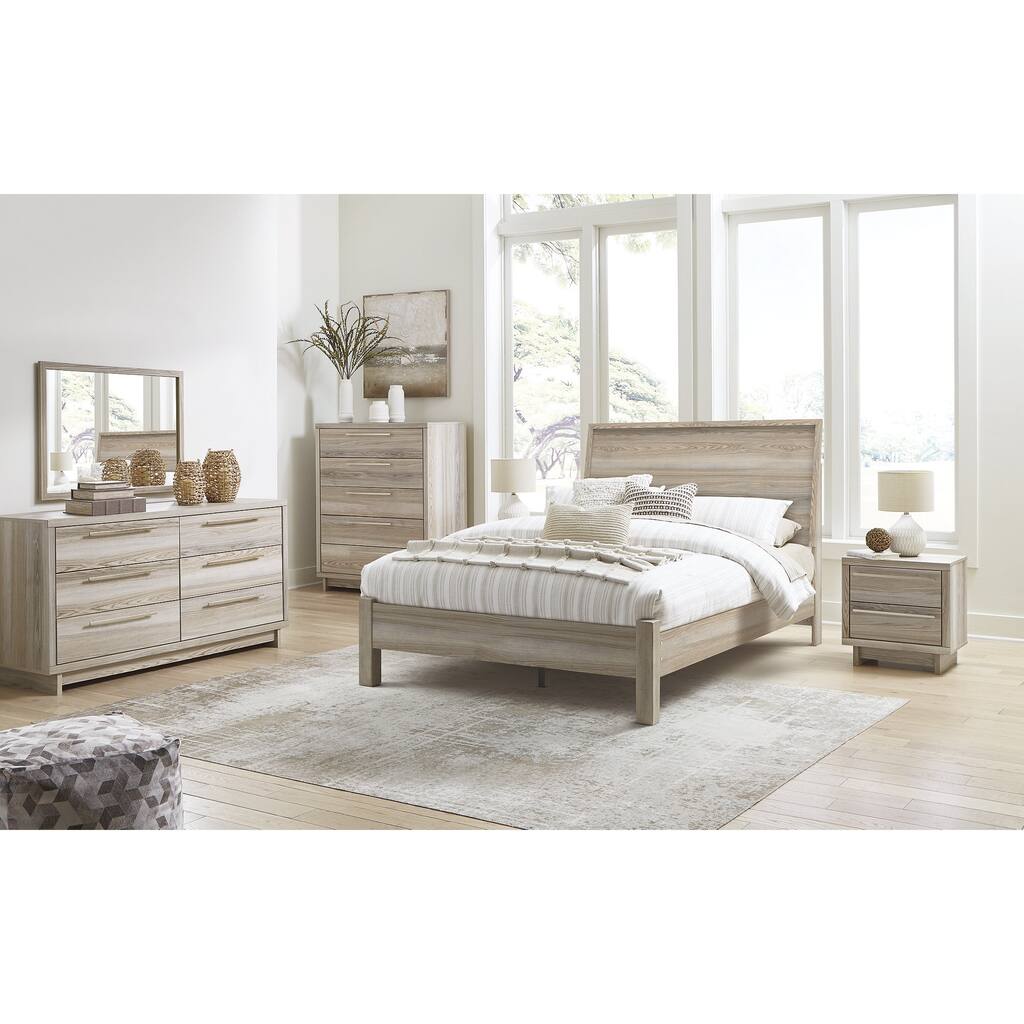 Signature Design by Ashley Hasbrick Brown Panel Headboard