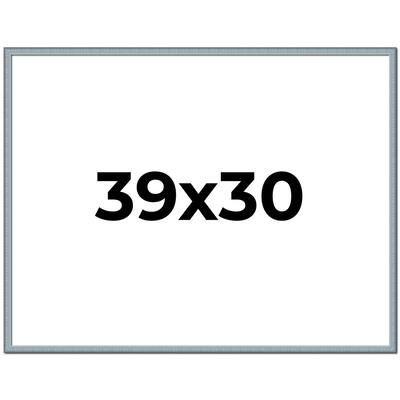 39x30 Frame Rustic Sky Blue Solid Wood Picture Frame | 0.75 Inch