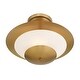 preview thumbnail 5 of 4, Minka Lavery 3943 Solara 3 Light 19" Wide Semi-Flush Ceiling Fixture