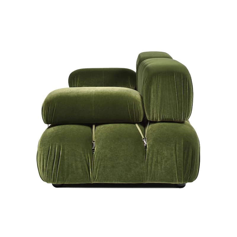 Marcel 72.5" Bubble Modular Modern 2-Piece Loveseat