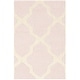 preview thumbnail 62 of 200, SAFAVIEH Handmade Cambridge Luisa Moroccan Trellis Wool Rug 2' x 3' - Light Pink/Ivory - Rectangle