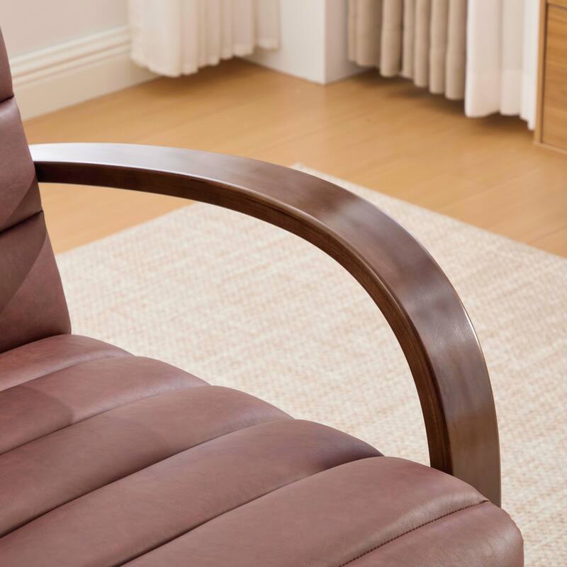 30.7"W 360° Swivel Accent Chair,Modern Upholstered Arm Chair with Metal Base
