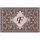preview thumbnail 13 of 21, SAFAVIEH Handmade Monogram Galatea Rug 2'6" x 4' - F - Mocha - Rectangle