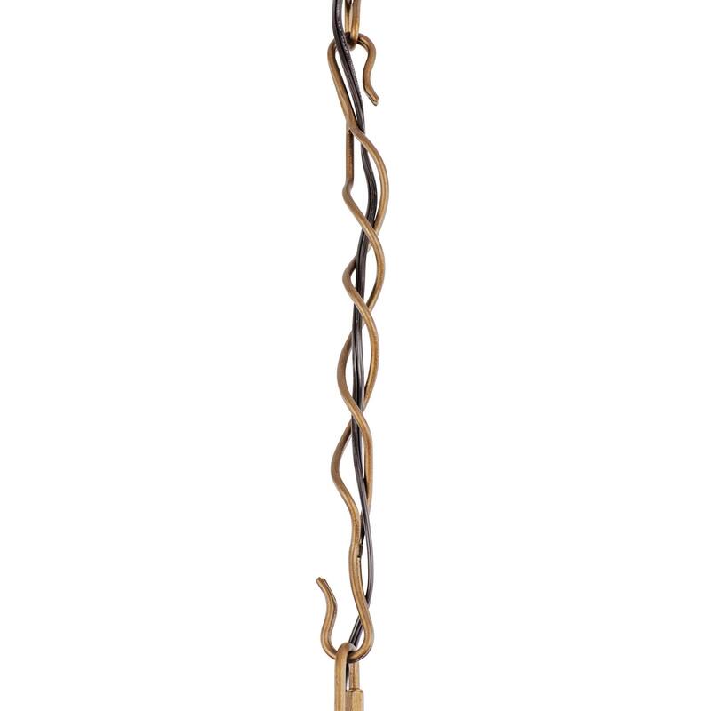 Flow Hand-Crafted Recycled Steel 1-Light Mini Pendant