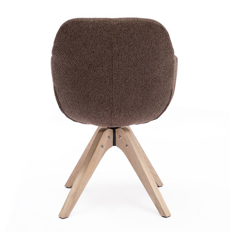 Modern Home Office Swivel Desk Chair Fabric Accent Chair