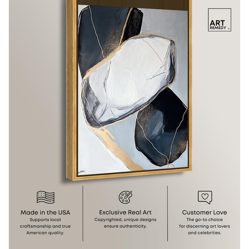 Mineral Essence I Canvas by Art Remedy