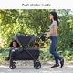 preview thumbnail 16 of 15, Baby Trend Expedition® LTE 2-in-1 Stroller Wagon, Madrid Black