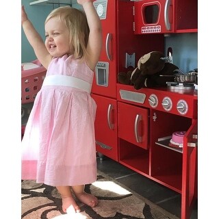 Shop KidKraft Red Vintage Kitchen - Free Shipping Today - Overstock.com ...