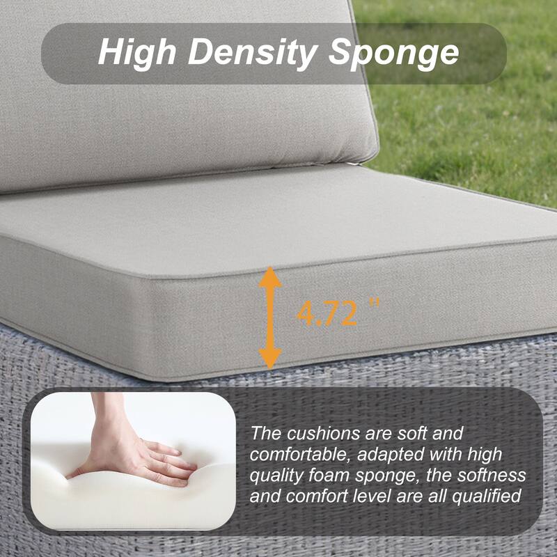 Sunbrella Indoor Outdoor Chair Cushion and Pillow